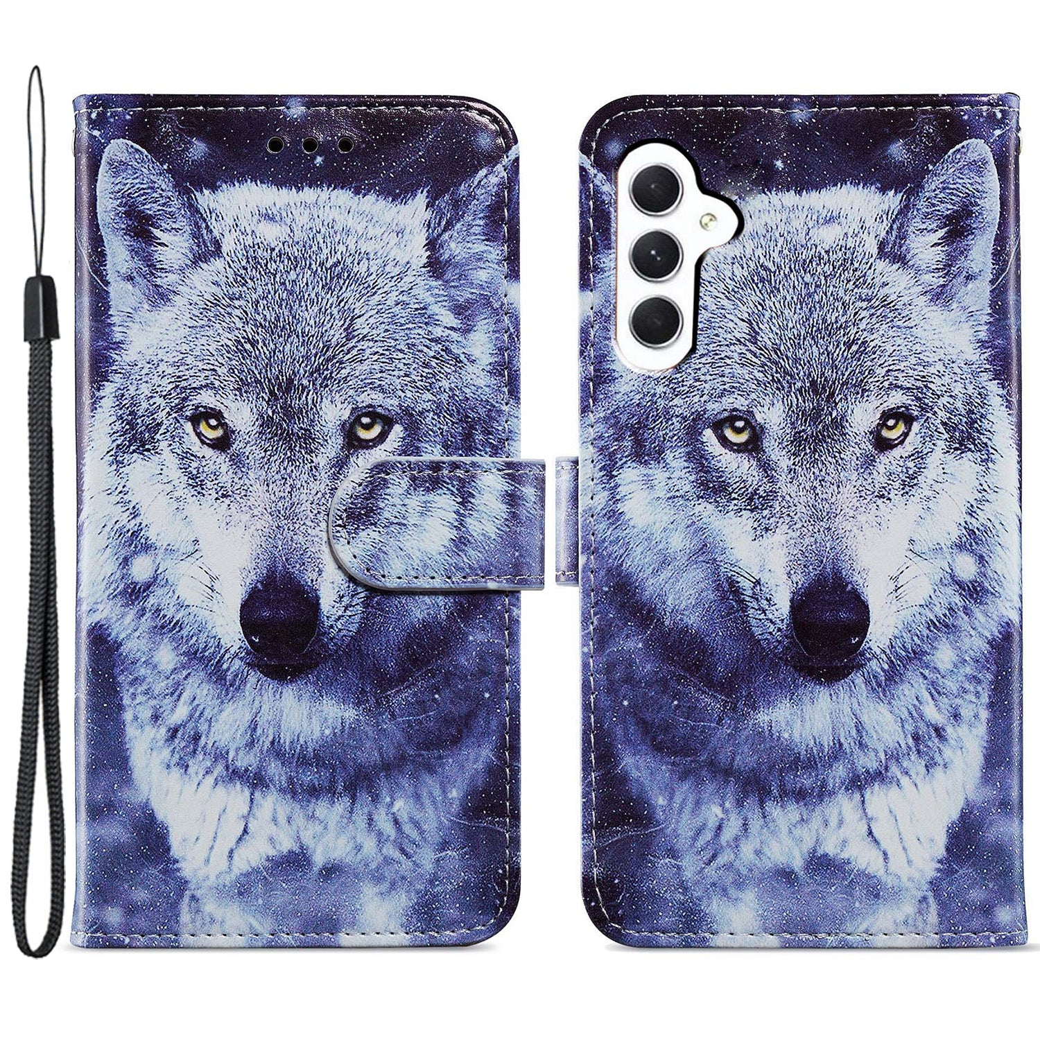 Pro Samsung Galaxy A05s 4G peněženkové pouzdro PU kožený kryt na telefon s potiskem Pro Samsung Galaxy A05s 4G peněženkové pouzdro PU kožený kryt na telefon s potiskem